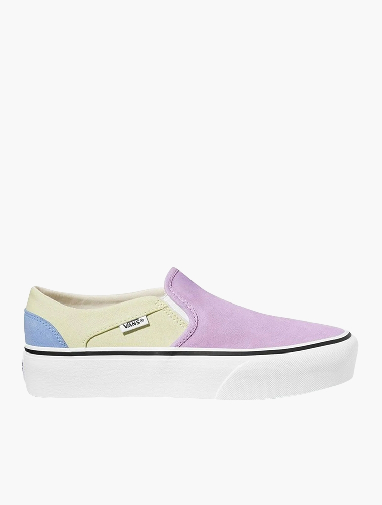 MyRunway Shop Vans Light Purple Multi Asher Platform Slip On